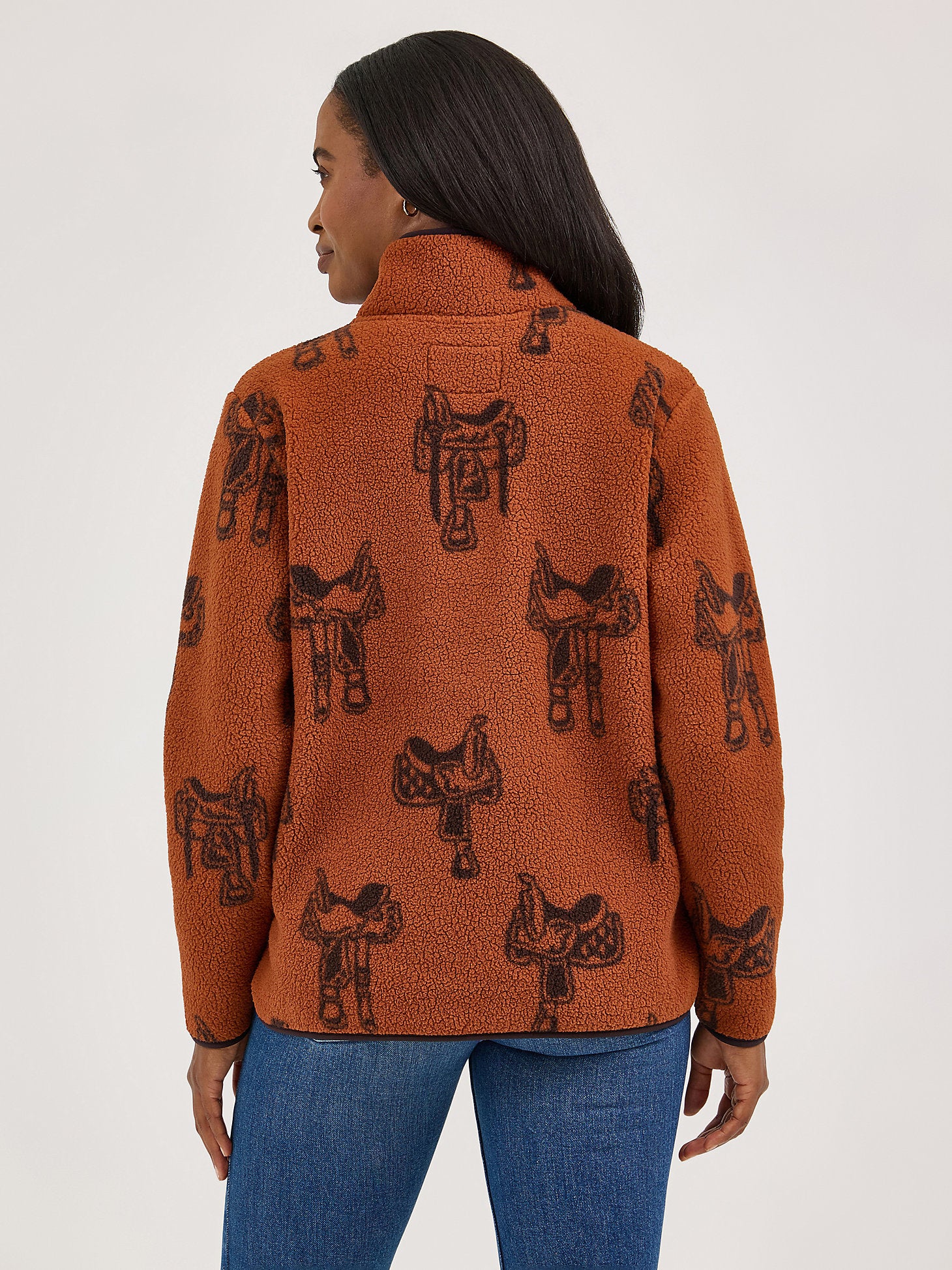Wrangler Saddle Up Sherpa Pullover - Image 3