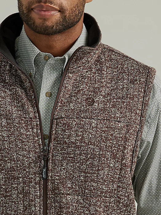 Final Sale ✨ Wrangler Seal Brown George Straight Vest - Image 3