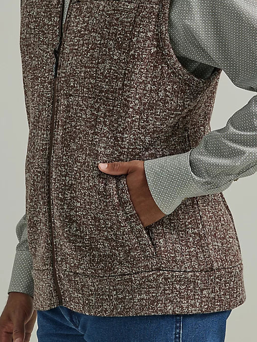Final Sale ✨ Wrangler Seal Brown George Straight Vest - Image 4