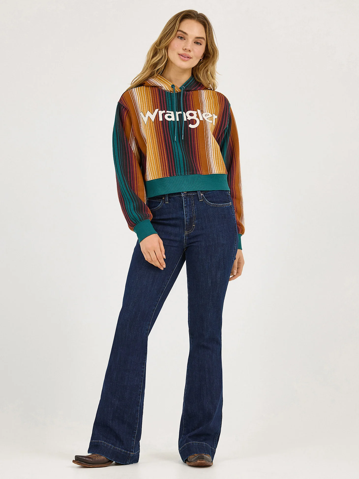Wrangler Serape Women's Hoodie - Image 3