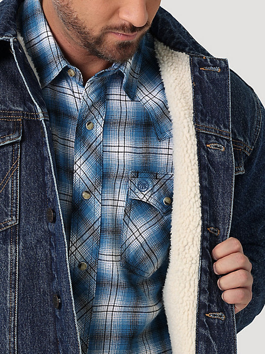 Final Sale ✨Wrangler Cowhand Sherpa Jacket - Image 2