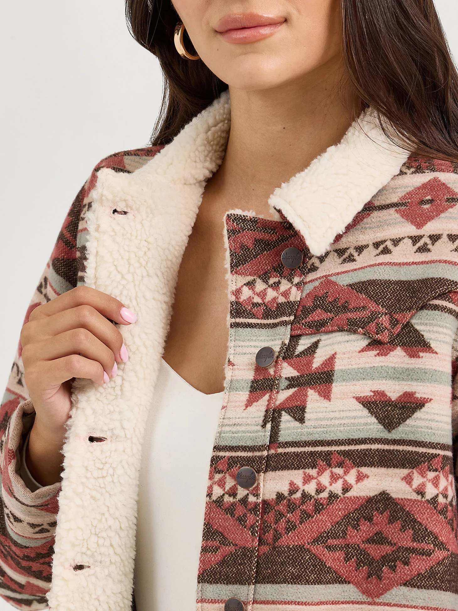 Wrangler Sherpa  Barn Jacket - Image 3