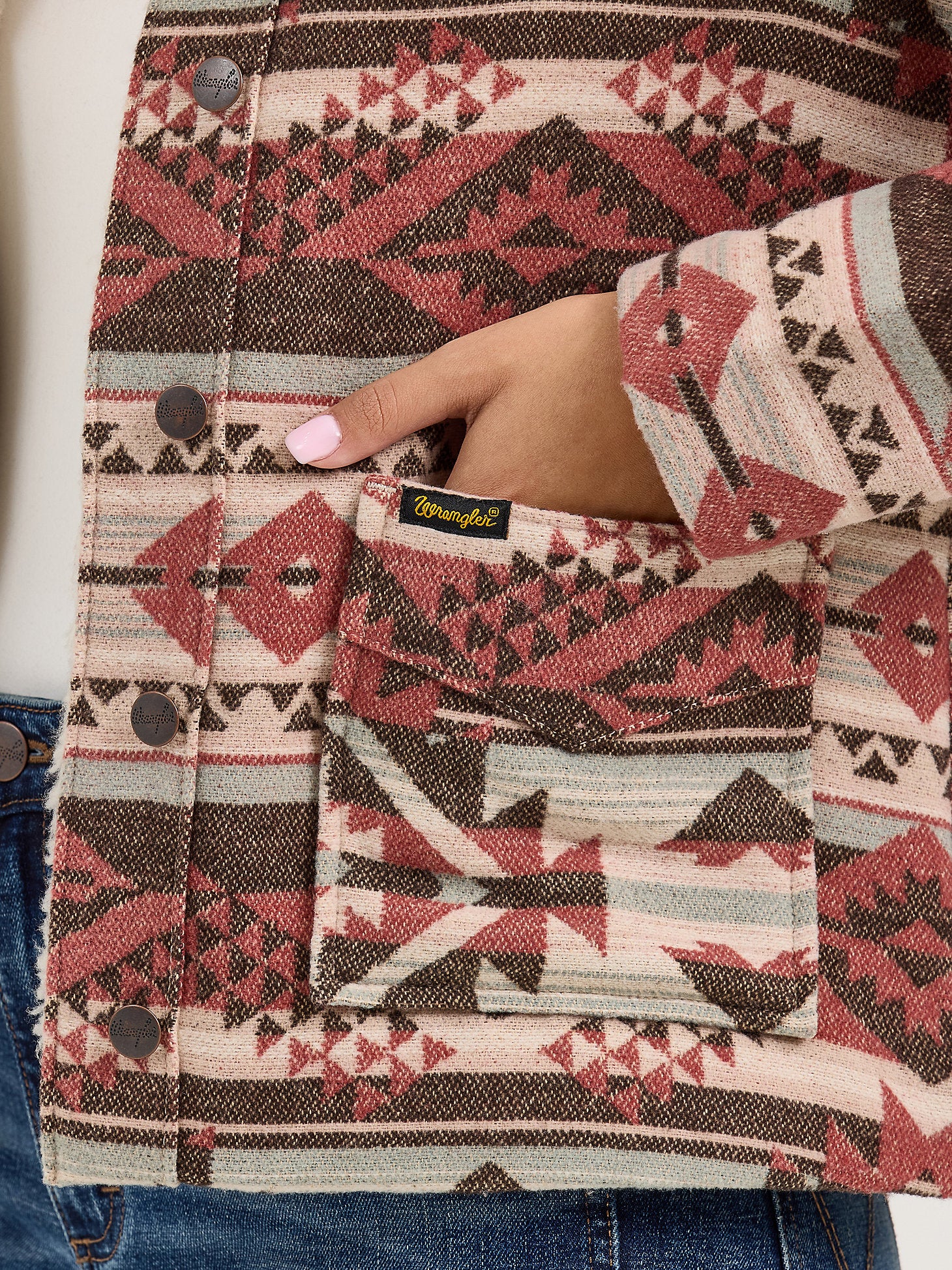 Wrangler Sherpa  Barn Jacket - Image 4