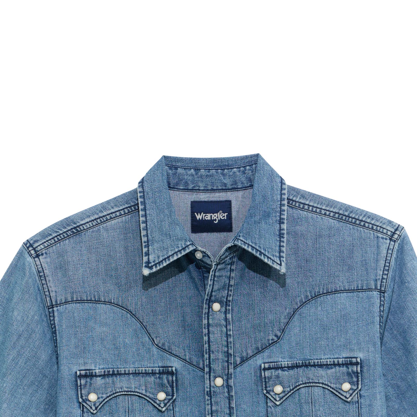 Wrangler Silas Vintage Men's Snap Up - Image 3