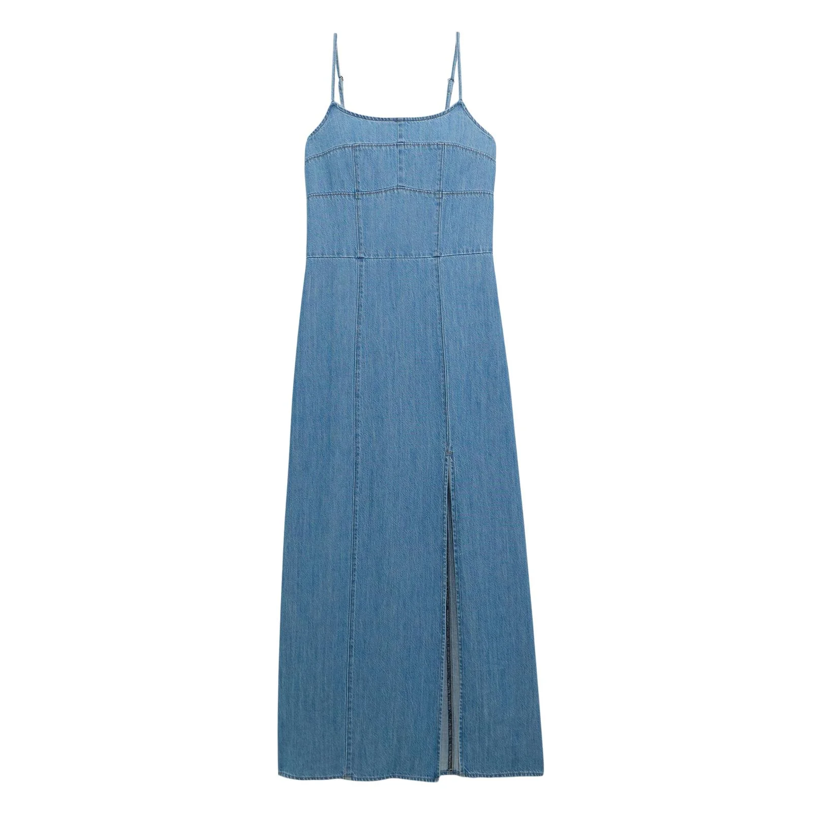 Wrangler Silhouette Denim Maxi Dress - Image 3