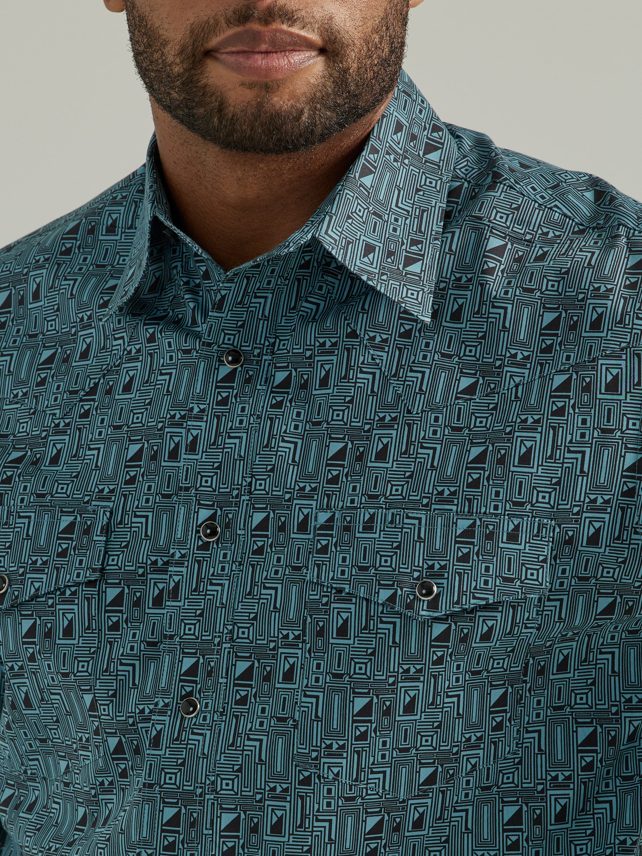 Final Sale ✨Wrangler Silver Edition Classic Fit Blue - Image 3