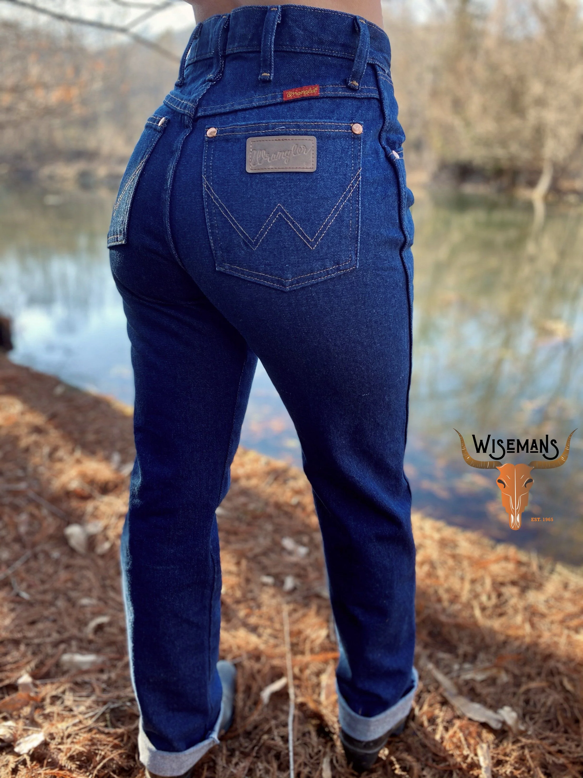 Wrangler Cowboy Cut Indigo Slim Fit Women's Bootcut - Image 2