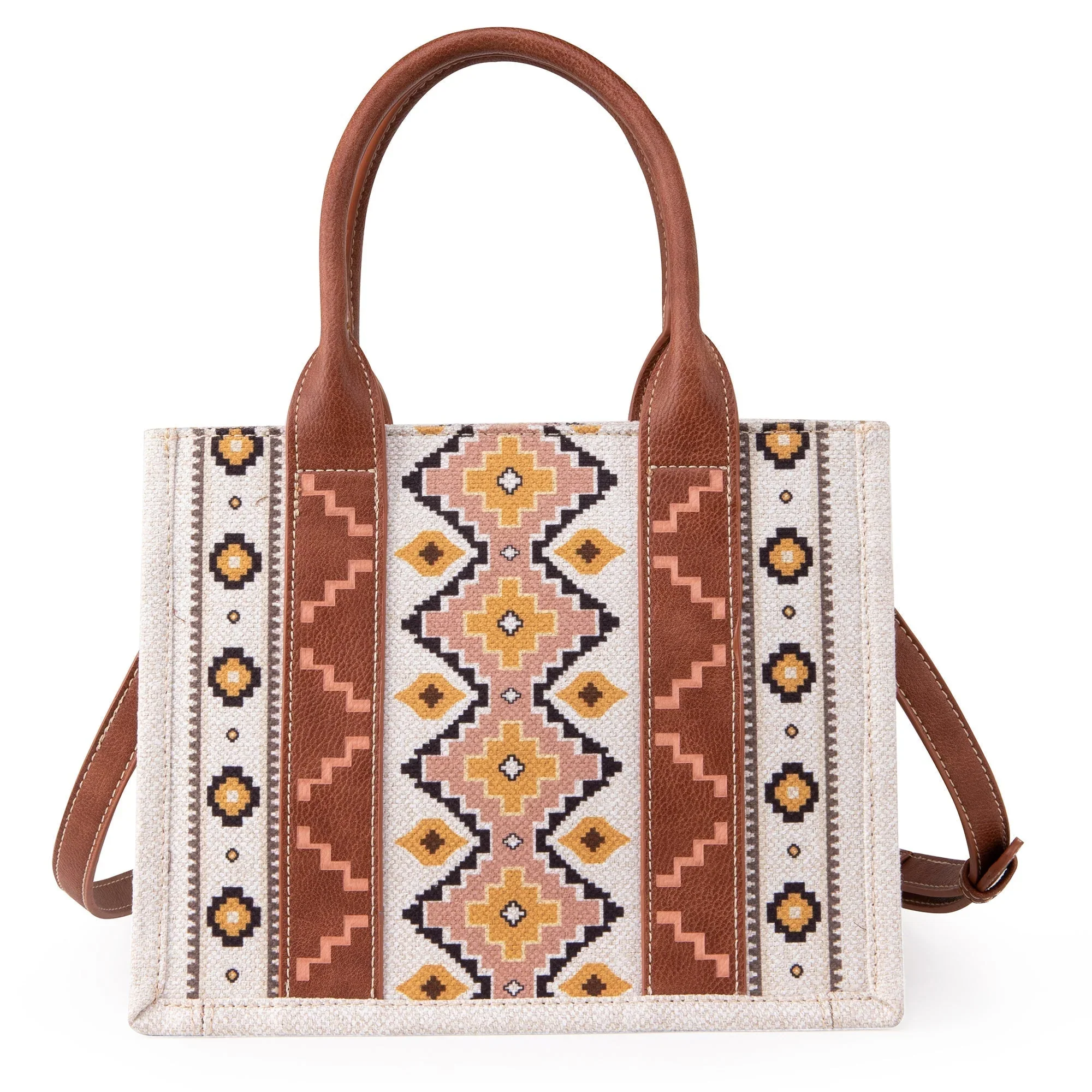 Southwestern Crossbody Original Coffee - Image 4