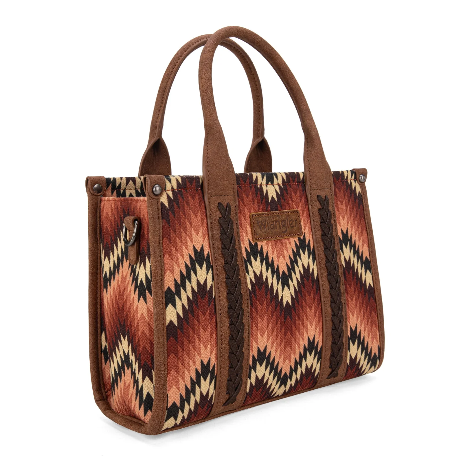 Wrangler Southwestern Burst Crossbody Brown - Image 3