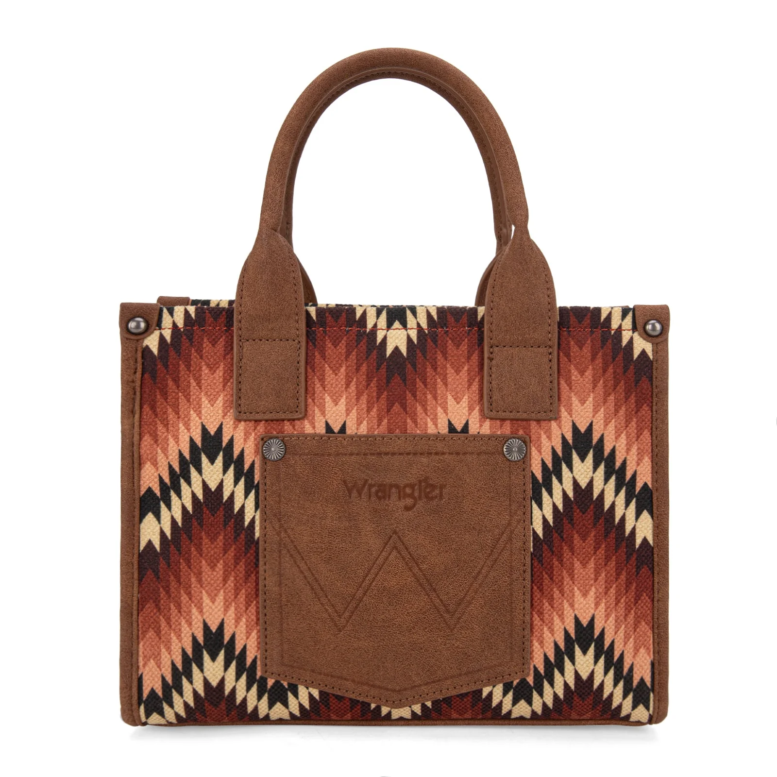 Wrangler Southwestern Burst Crossbody Brown - Image 4