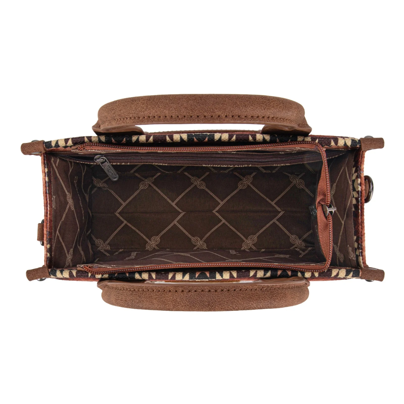 Wrangler Southwestern Burst Crossbody Brown - Image 5