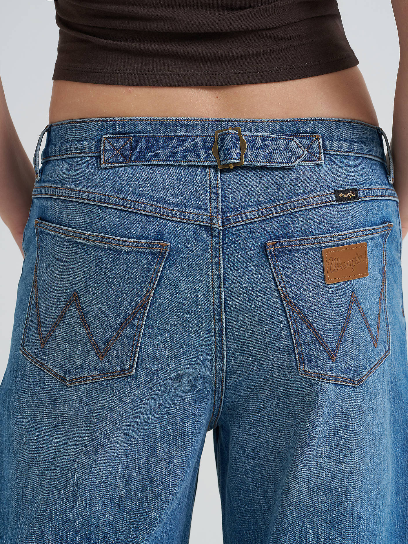Wrangler Stormy Dust Barrel Jeans - Image 7