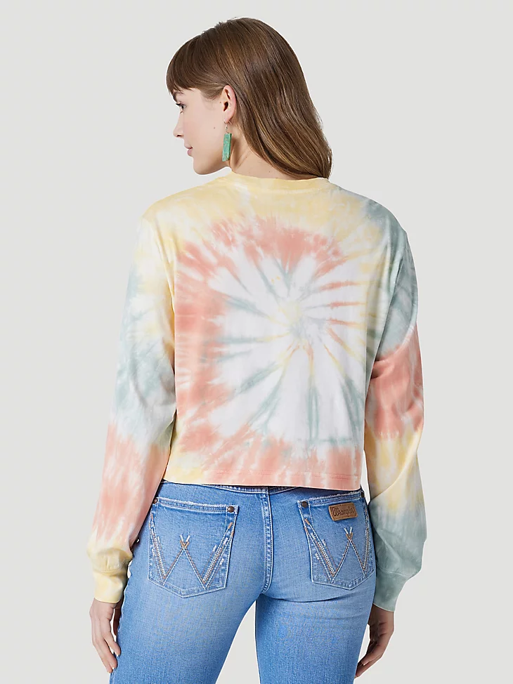 Final Sale ✨Wrangler Sunset Crop T-Shirt - Image 2