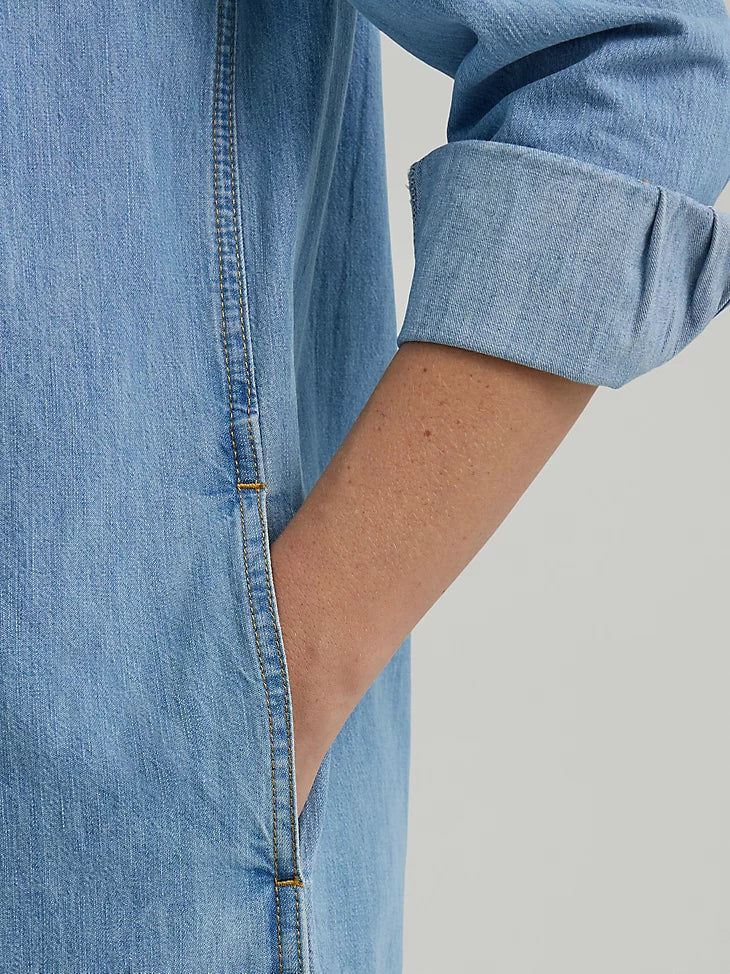 Final Sale ✨ Wrangler Tanya Denim Dress - Image 6