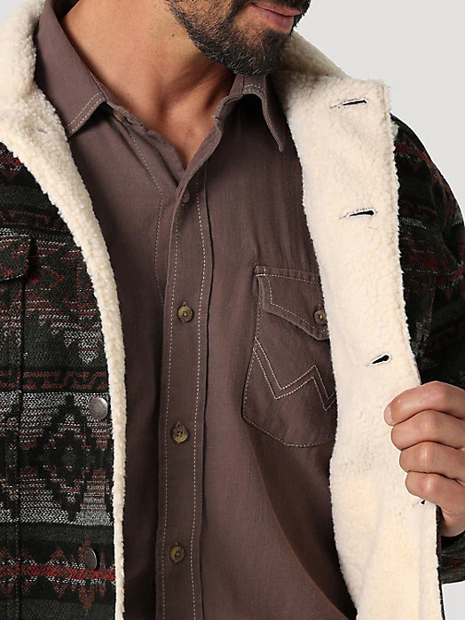 Final Sale ✨ Wrangler Tate Olive Jacket - Image 3