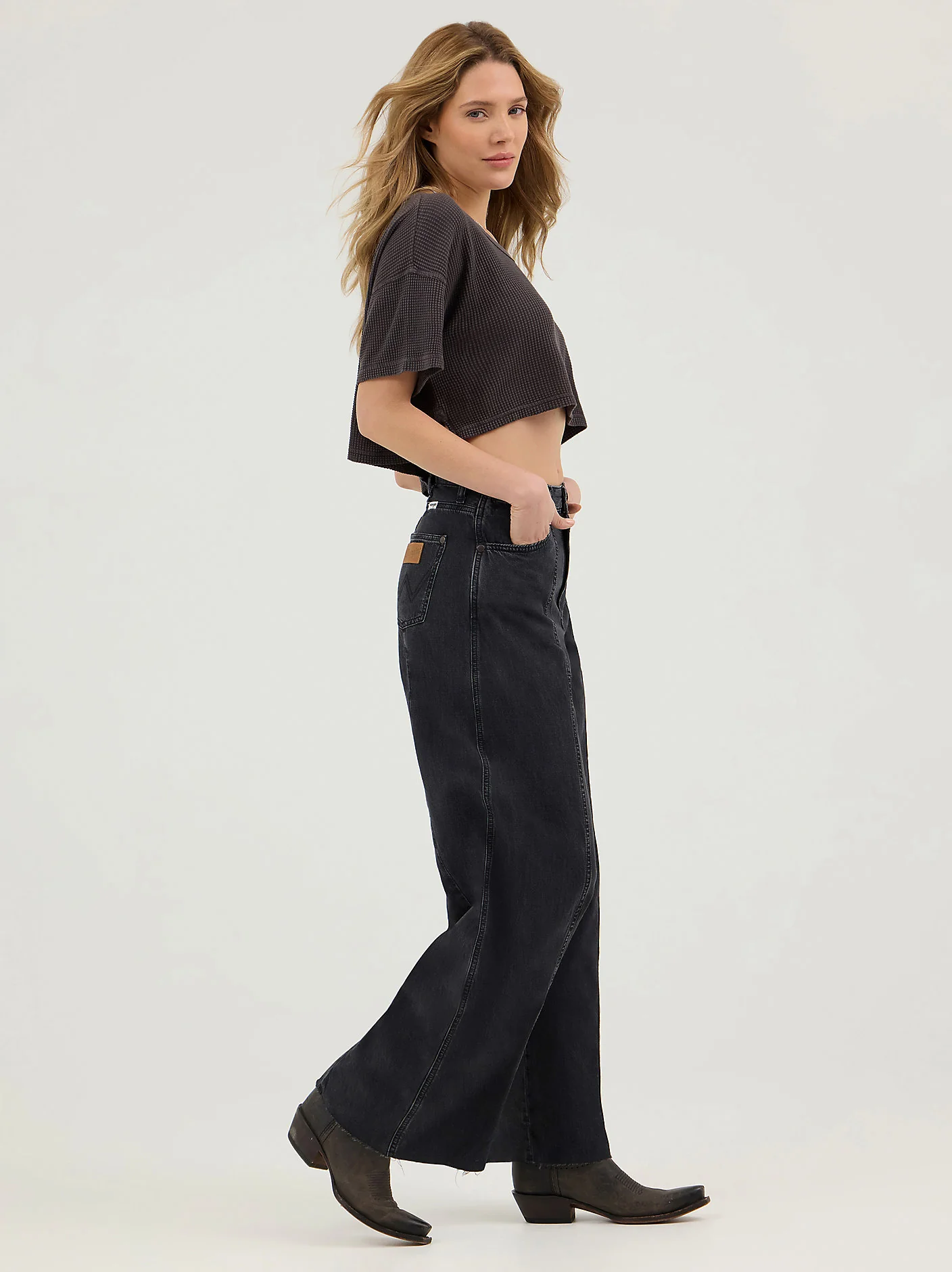 Wrangler Tatters Midnight Wide Leg - Image 6