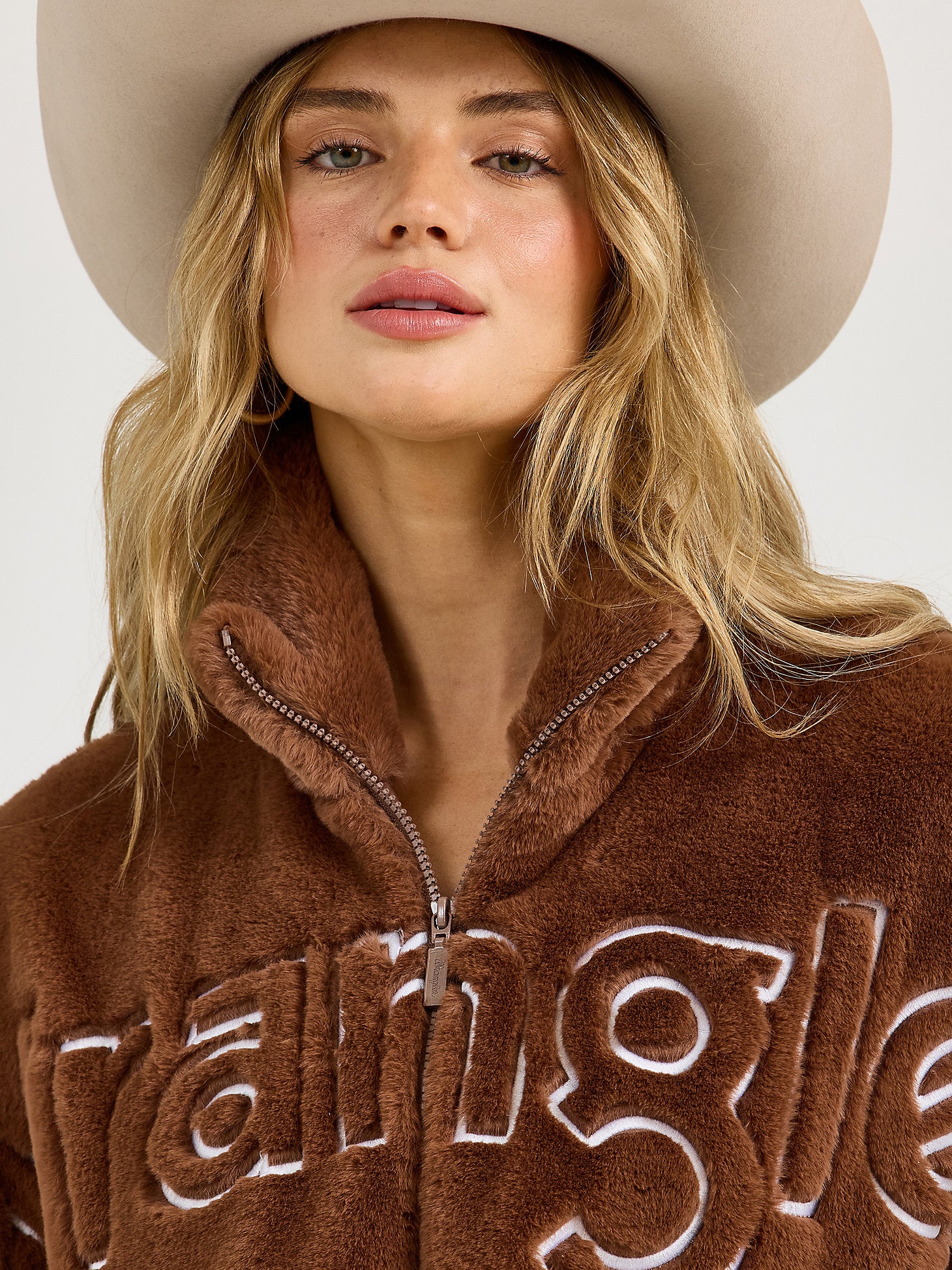 Wrangler Ultimate Fluff Brown Jacket - Image 5