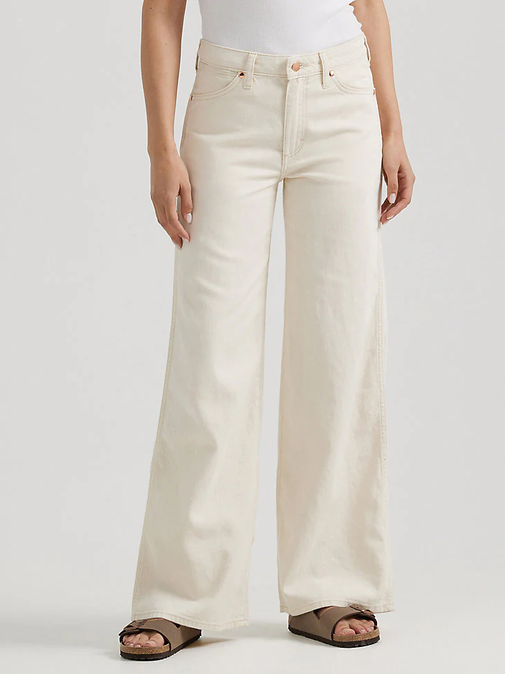 Final Sale ✨Wrangler Unbound Vanilla Wide Leg Women's Jeans - Image 5