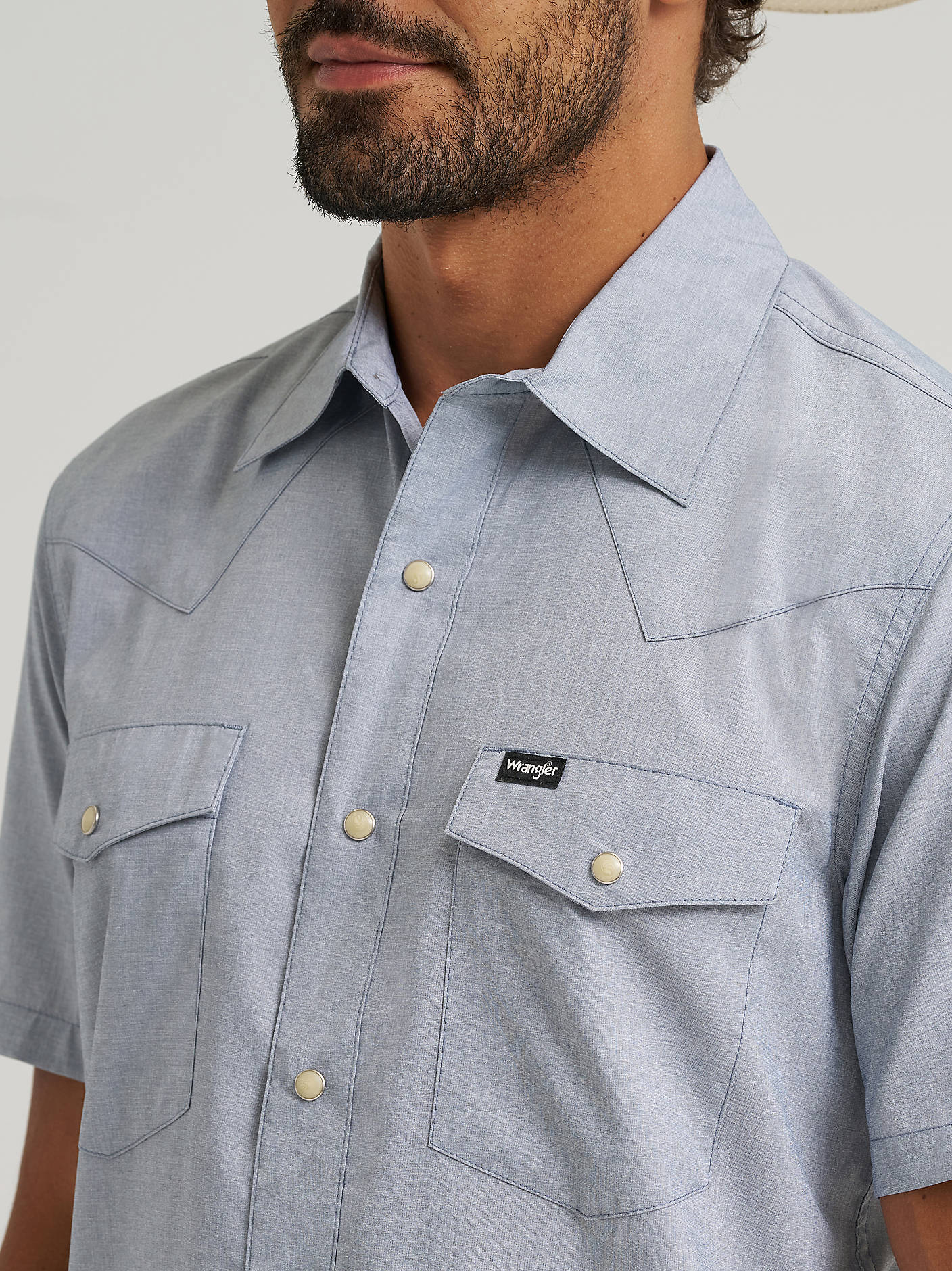 Wrangler Utility Snap Up Sea - Image 5