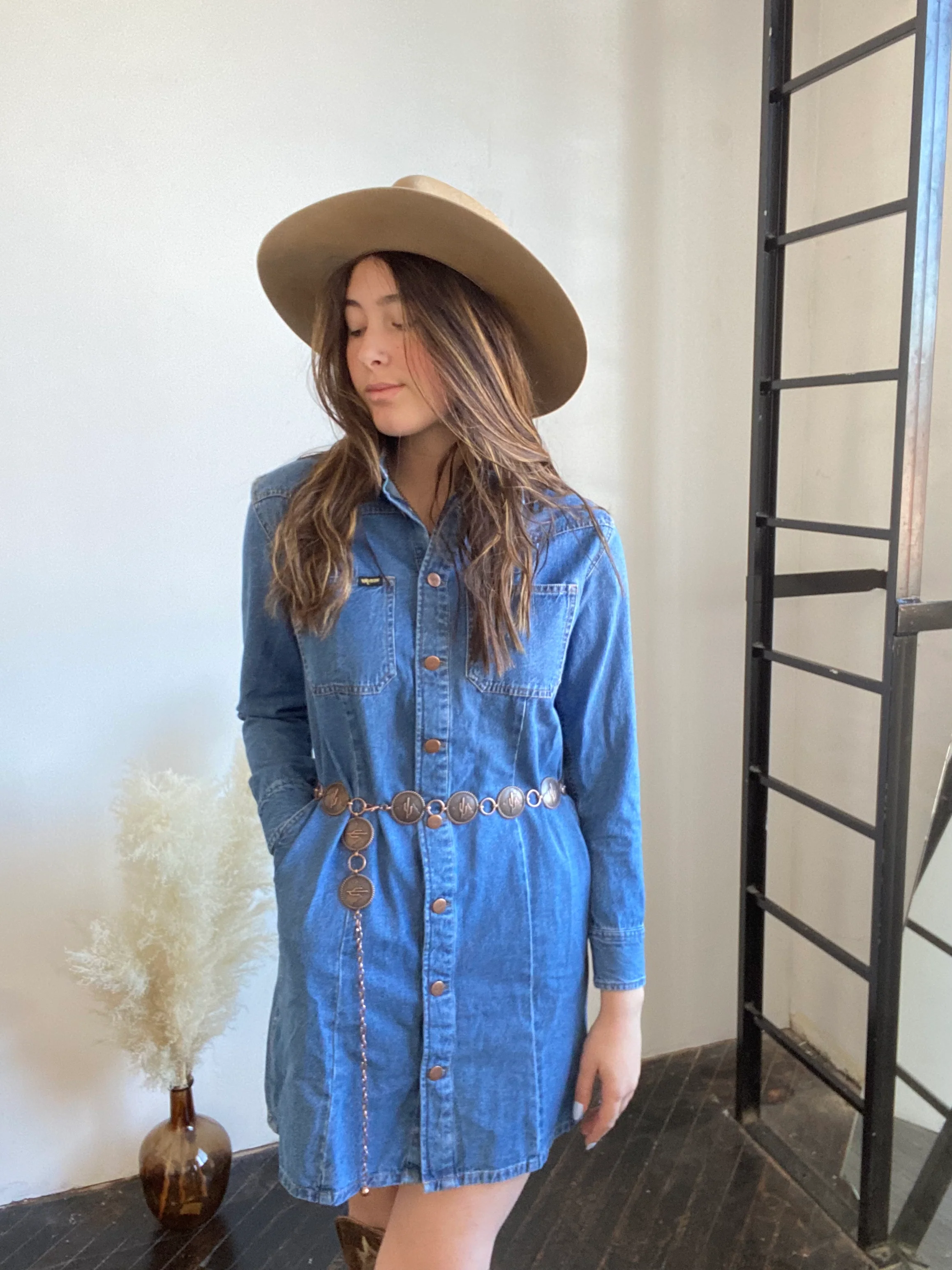 Final Sale ✨ Wrangler Beth Button Dress - Image 3