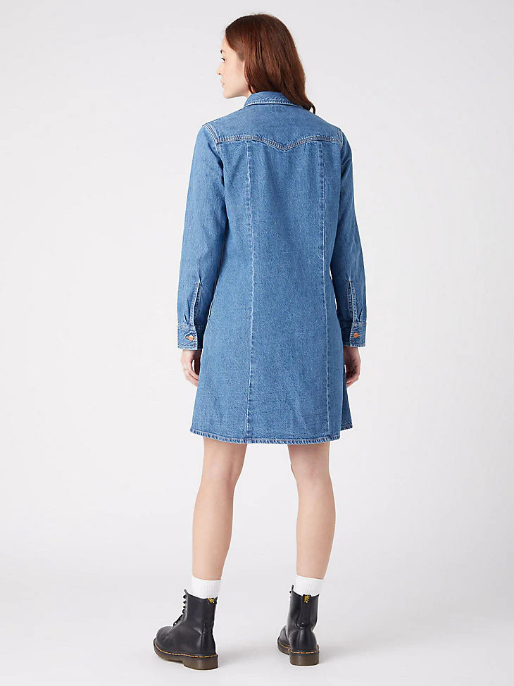 Final Sale ✨ Wrangler Beth Button Dress - Image 9