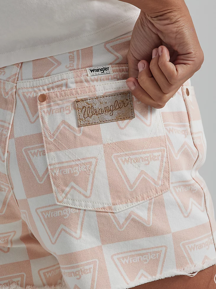 Wrangler Vintage Peach Shorts - Image 3
