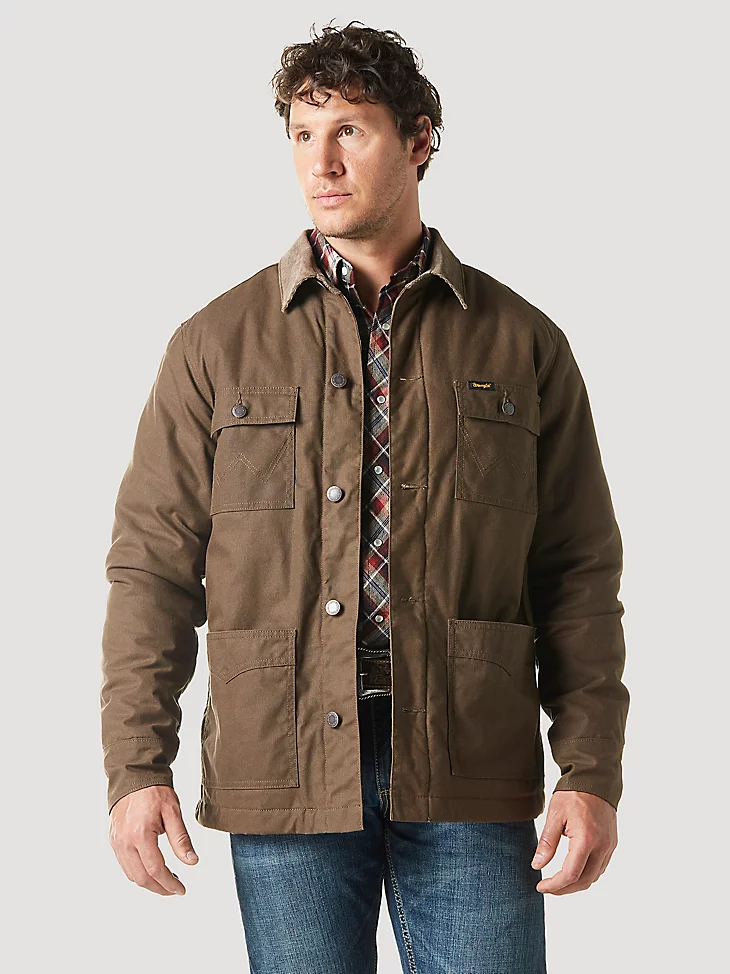 Final Sale ✨Wrangler Canvas Barn Coat - Image 3