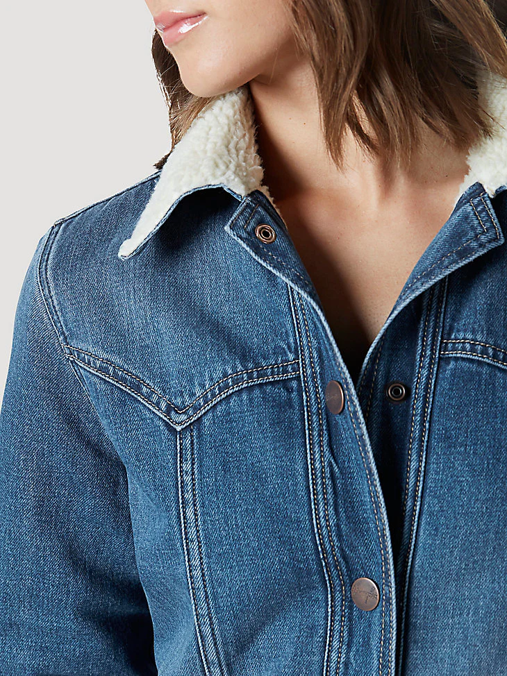 Final Sale ✨ Wrangler Riding Snap Up Jacket - Image 2