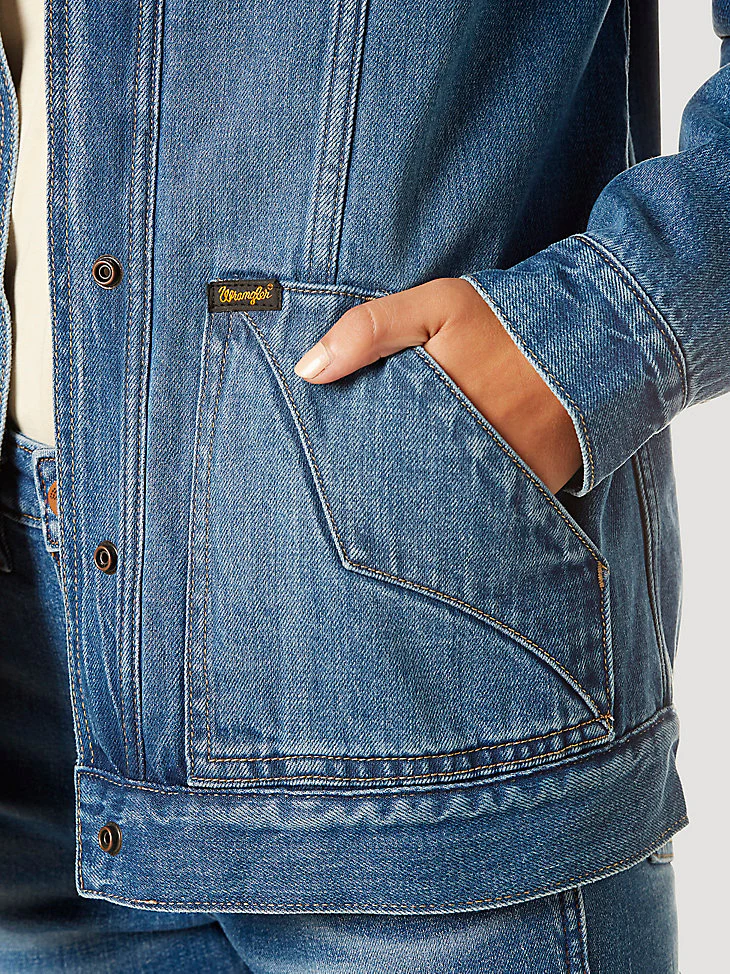Final Sale ✨ Wrangler Riding Snap Up Jacket - Image 3