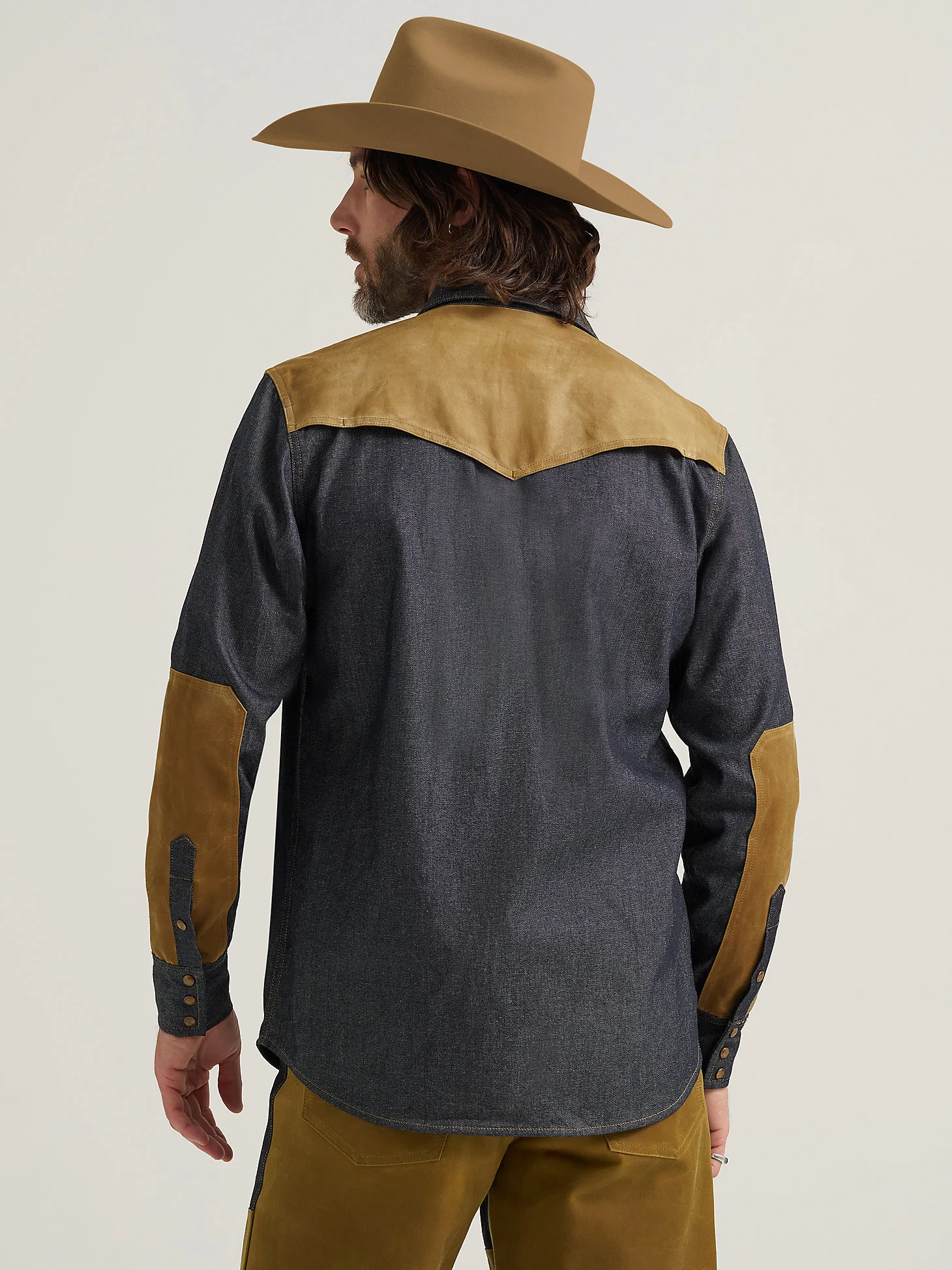 Wranlger Filson Adventure Shirt Indigo - Image 3