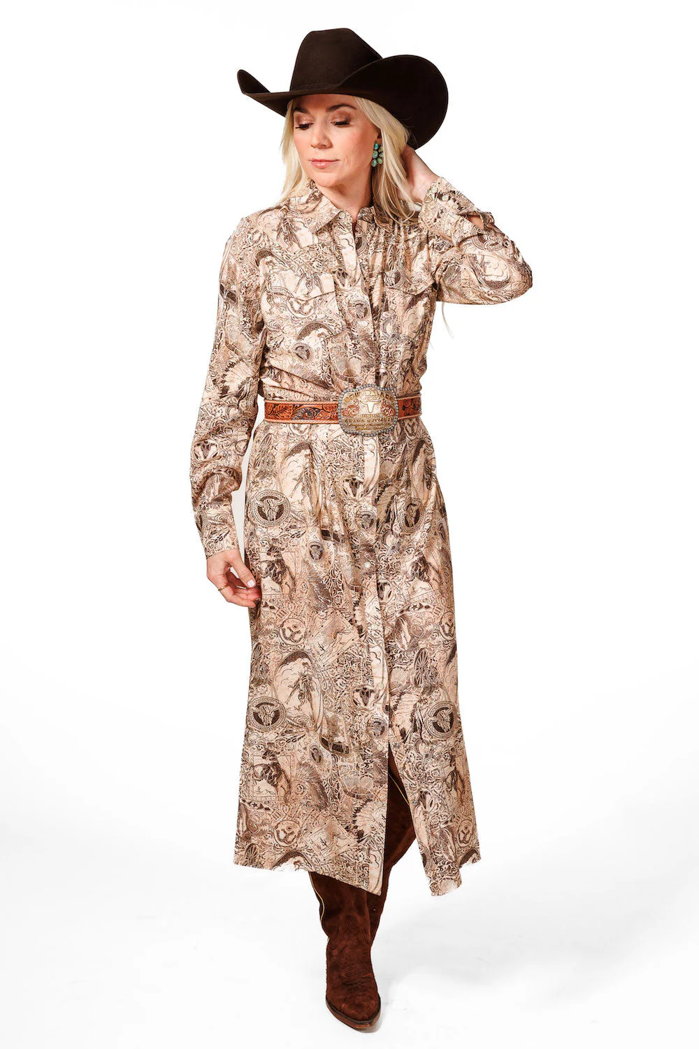 Wynonna Saddle Dress - Image 4