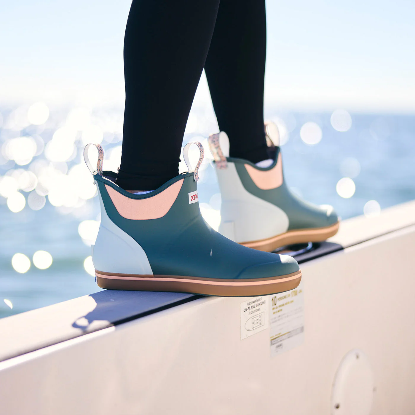 Xtratuf Ankle Deck Boot Garden Green - Image 2