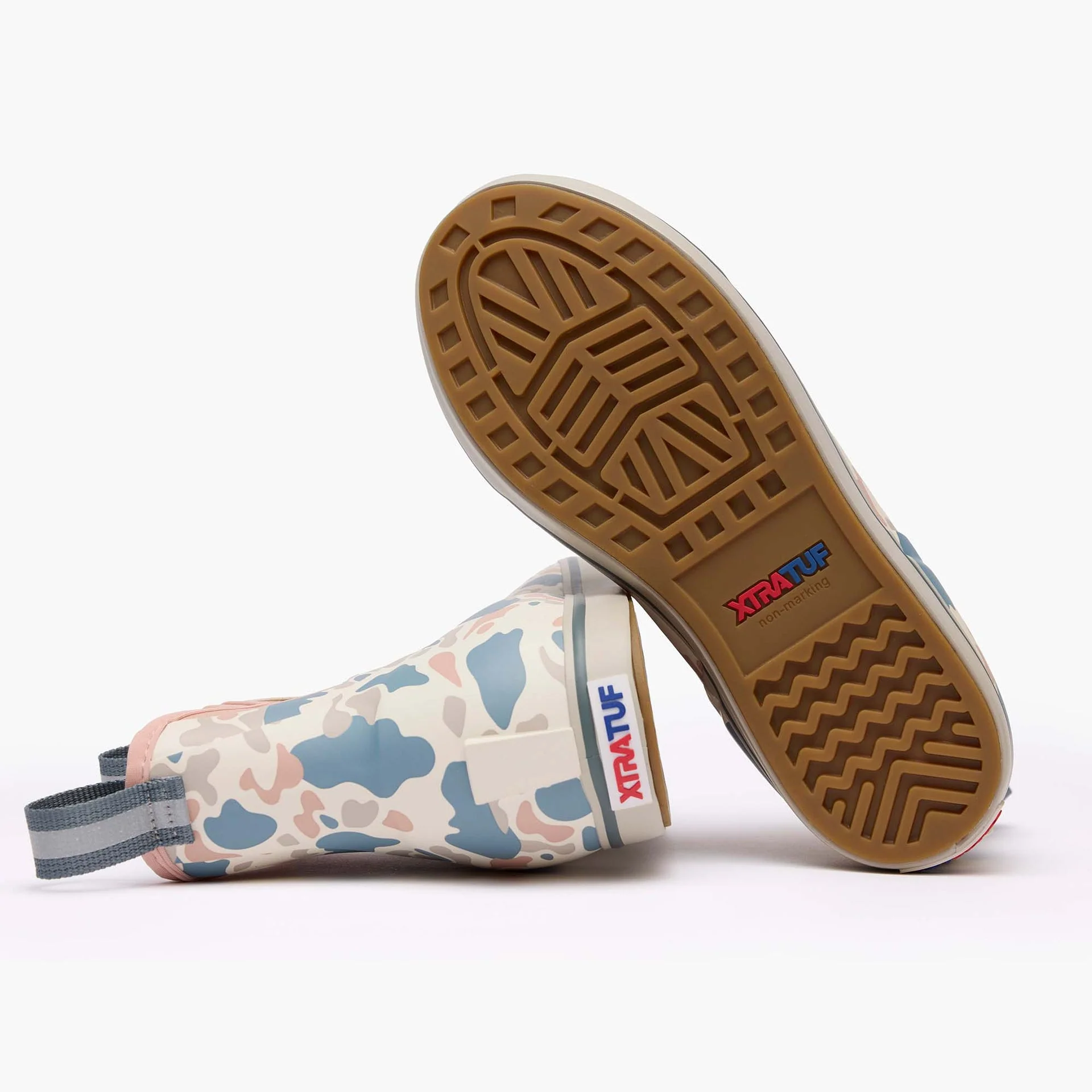 Xtratuf Ankle Deck Boot Ivory Duck Camo - Image 3