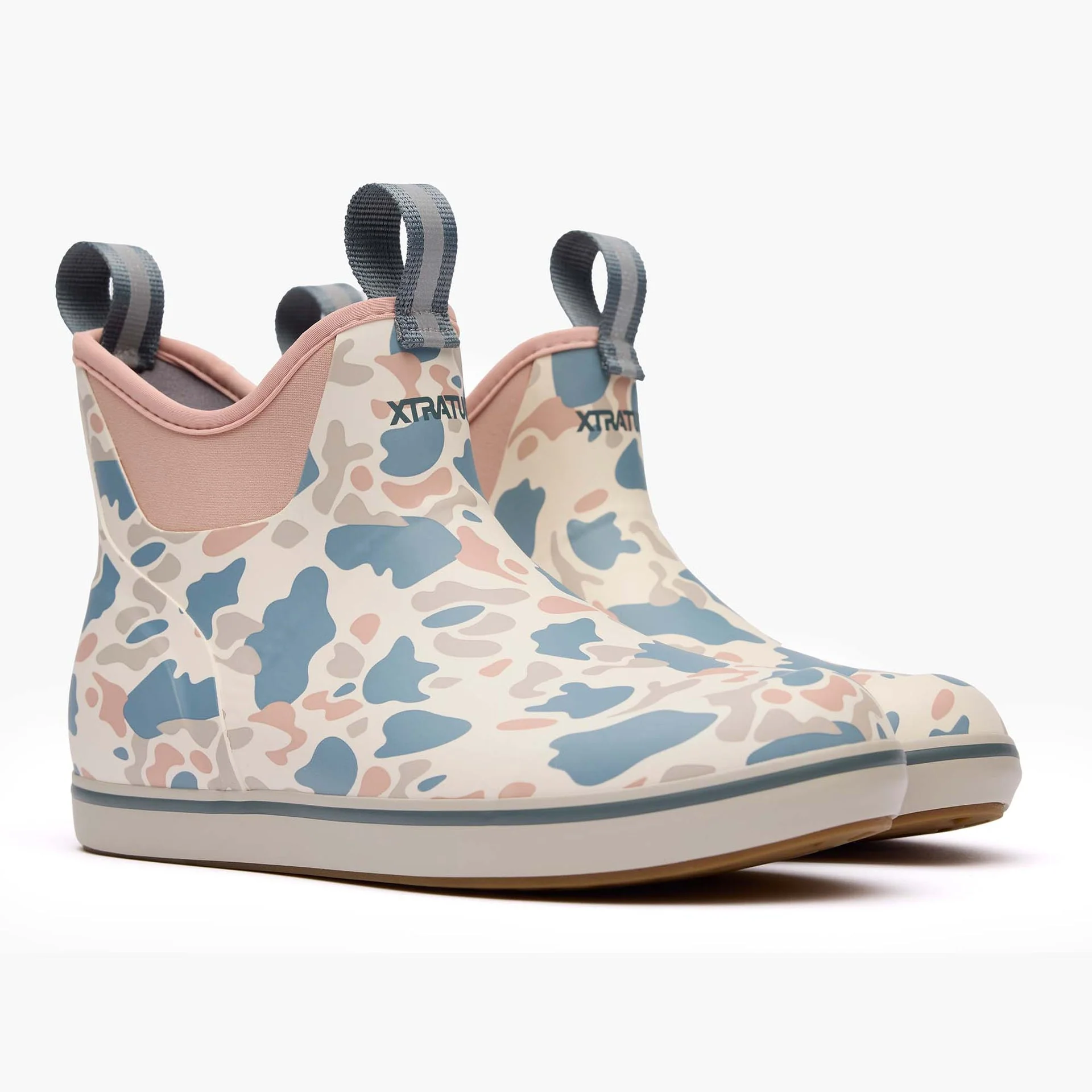 Xtratuf Ankle Deck Boot Ivory Duck Camo - Image 5